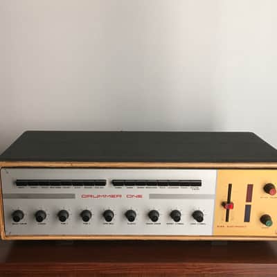 ULTRA RARE ELKA DRUMMER ONE DRUM MACHINE / BEATBOX 1969 - KRAFTWERK / CLUSTER / KRAUT ROCK image 2