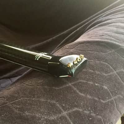 Modulus "Flight 4-SP" headless 4 string bass + custom HSC - extremely rare, 1983, black image 11