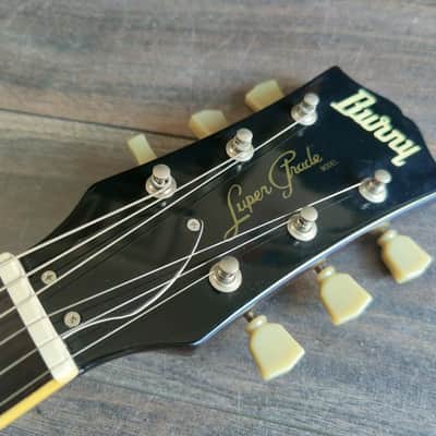 2009 Burny (Fernandes) LSD-55N Slim Les Paul Standard (Grey) image 6