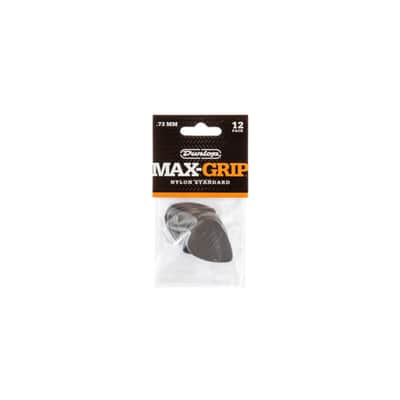 Dunlop Nylon Max Grip Plektren 0.73 Standard Player Set, 12 Stück - Set of Picks image 4
