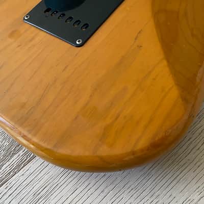 1980s Bill Lawrence BC2E-80B Natural Stratocaster Japan Vintage Higher Quality Than Greco Tokai image 18
