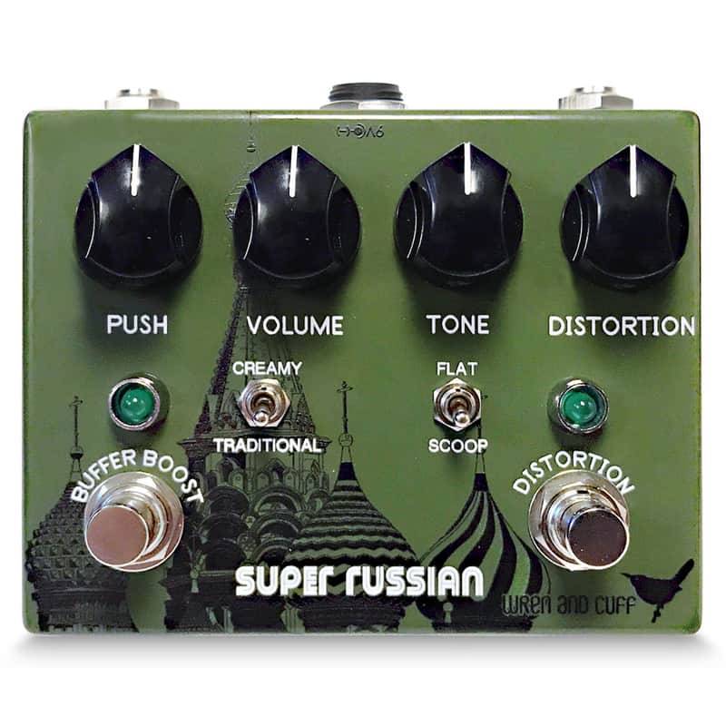 Wren and Cuff Super Russian Fuzz / Germanium Booster Effects Pedal image 1