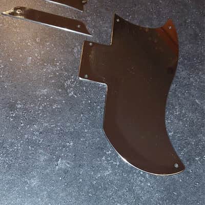 Gibson SG stainless Pickguard, Truss rod and Tenon covers image 2