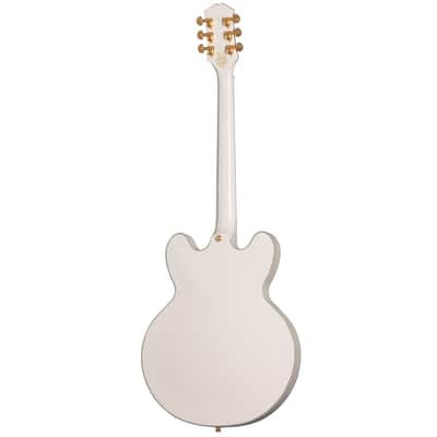 Epiphone Emily Wolfe "White Wolfe" Sheraton Electric Guitar Aged Bone White image 3