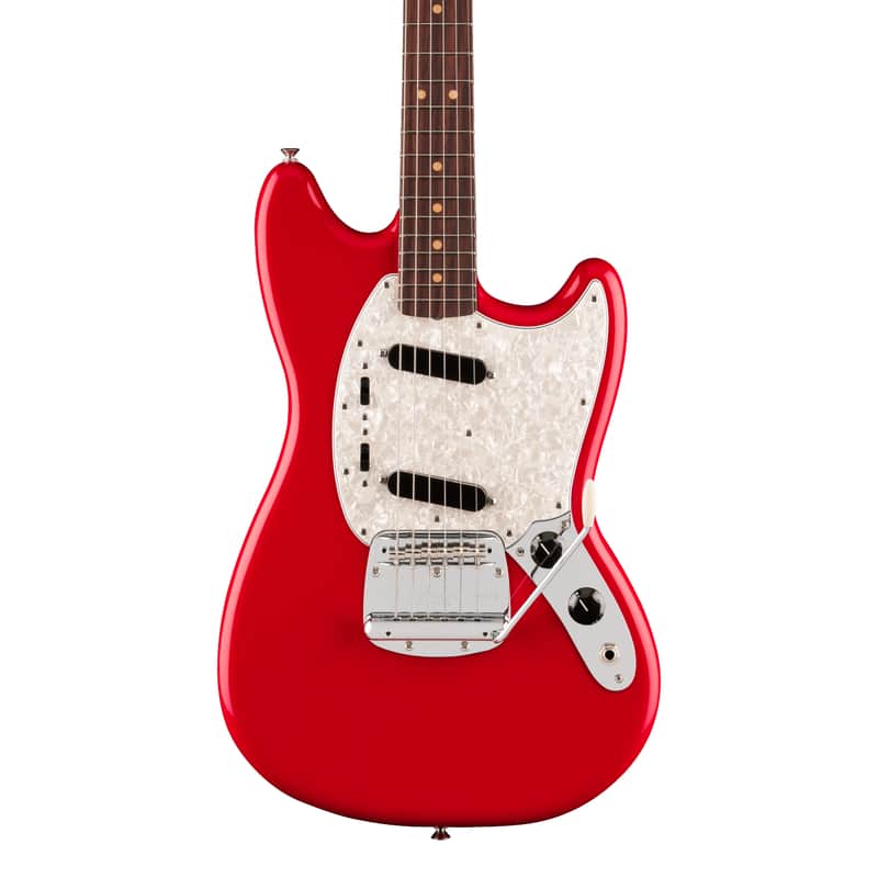 Fender Vintera III Mid '60s Mustang Rosewood Dakota Red w/bag image 1