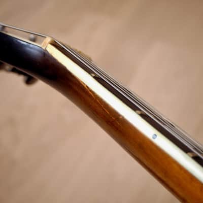 1957 Harmony H62 Vintage Archtop Electric Guitar Sunburst w/ Gibson P-13 Pickups, Case image 6