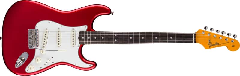FENDER - American Vintage II 1965 Stratocaster  Round-Lam Rosewood Fingerboard  Candy Apple Red - 0110280809 image 1