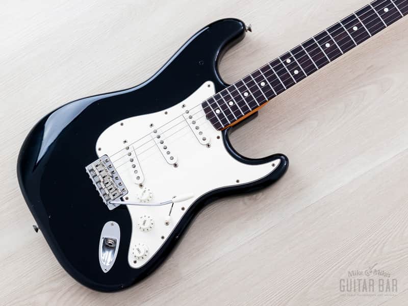 1984 Fender Fullerton American Vintage ‘62 Stratocaster Black w/ Case, Hangtags image 1