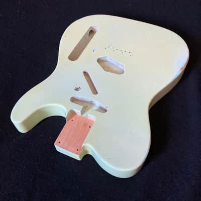 Telecaster Aged Guitar Body - Sonic Blue medium guitar relic guitar body by Jozo Reece Guitars image 22