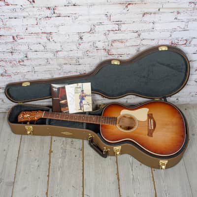 Taylor - Ben Harper Gold Label 512e Special Edition - Shaded Edgeburst Top - Acoustic-Electric Guitar - w/ British Cocoa Bronco Taylor Deluxe Hard Shell Case image 11
