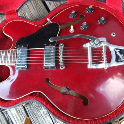 Gibson ES-335 w/Bigsby 1975 - Vintage Cherry image 2