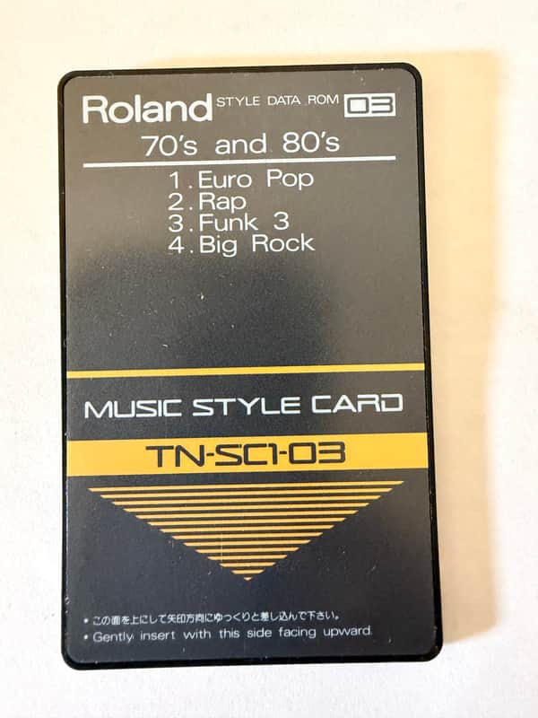 Roland TN-SC1-03 1990 image 1