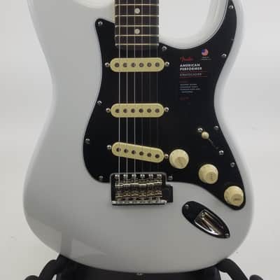 Fender American Performer Stratocaster with Rosewood Fretboard 2022 Arctic White image 2