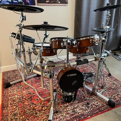 Yamaha DTX10K-M Electronic Drum Set with Mesh Heads - Real Wood image 2
