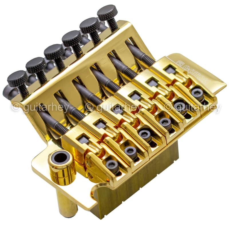 BRAND NEW! Gotoh Ge1996t Floyd Rose Tremolo Bridge for Guitar - 33mm Block - GOLD image 1