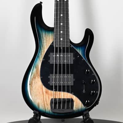 Ernie Ball Music Man StingRay Special 5 HH w/ Ebony Fretboard Bass Guitar- Mean Blue Burst 2026 (K10297) image 1