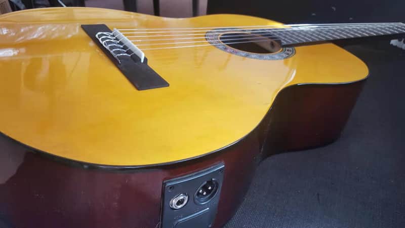 Berkeley Acoustic Classical Guitar w/ 5 Bands Equalizer PreAMP Piezo image 1