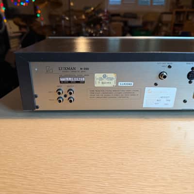 Luxman K-250 AUDIOPHILE 3 HEAD Cassette Deck FULL FRESH SERVICE V Rare ! 🔥🎶 image 8