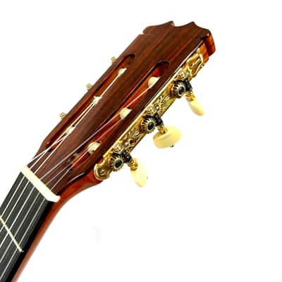 Hermanos Conde (1990) Media Luna Blanca Classical / Flamenco Guitar – Madrid, Spain Media Luna 1990 - Gloss lacquer image 17