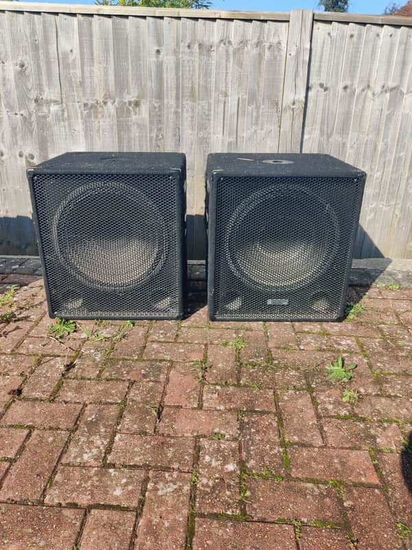 Evolution Audio EL-SUB 15A Active 15" 600W Subwoofers image 1