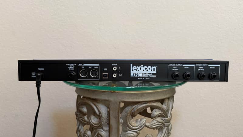 Lexicon MX200 Dual Reverb Effects Processor 2010s - Black; [SCROLL