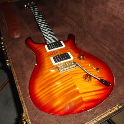 PRS Custom 24 10-Top 2023 - Dark Cherry Sunburst image 3