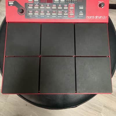 Nord Drum 3P 6-Channel Modeling Percussion Synthesizer 2016 - Present - Red image 1