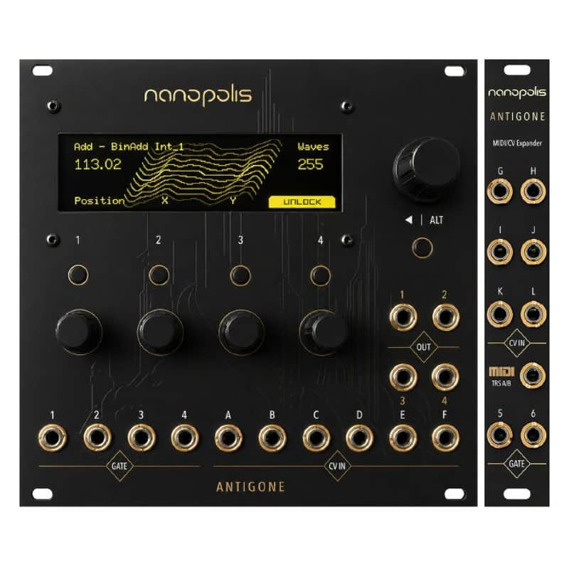 Nanopolis Antigone v2 6-Voice Polyphonic Multitimbral Synth Voice Module image 1