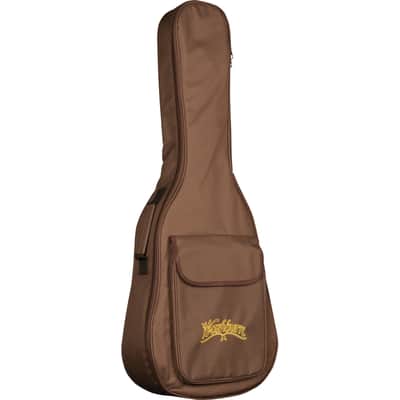 Washburn AGM5K Apprentice G-Mini 5 Grand Auditorium Acoustic Travel Guitar with Gig Bag, Natural image 10
