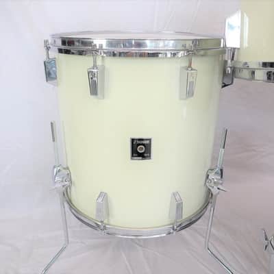Vintage Sonor Phonic 22BD 13 14TT 16FT 1980s - White-based covering image 2