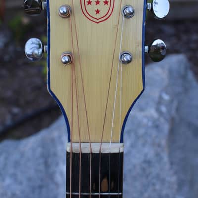 Beautiful Vintage 1940s/50s Kay Patriot Acoustic Archtop Guitar Project RARE & COOL Americana image 9