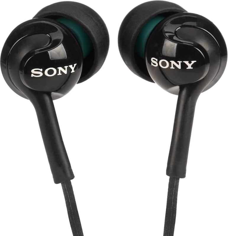 Sony MDREX110AP In-ear Headphones - Black (3-pack) Bundle image 1