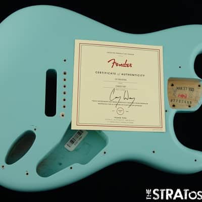 Fender American Cory Wong Stratocaster Strat BODY, Daphne Blue. image 2