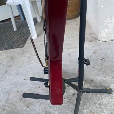 Aria II Delux Custom Explorer 1980s - Burgundy image 12
