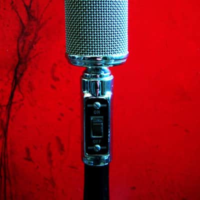 Vintage RARE 1950's Astatic K2S crystal microphone w period Astatic E6G stand T3 D104 JT30 image 3