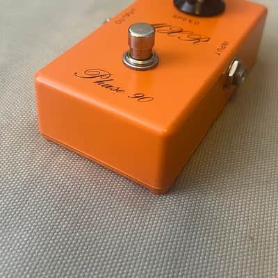Vintage MXR Phase 90 Script Logo - Orange - with Original Box image 3