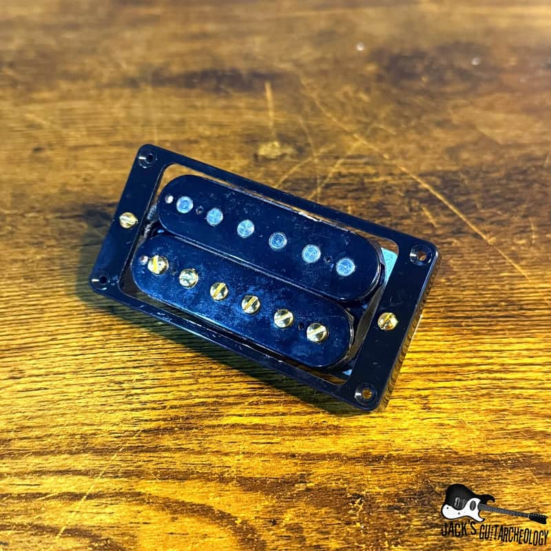 Gibson Custom Shop Lead Cal T-Type Humbucker w/ Ring (2020s - Black/Gold) image 1