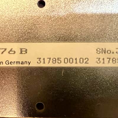 NEUMANN V476 B PAIR 85/86 (Consecutive Serial Numbers) - All Original and Fully Tested image 6