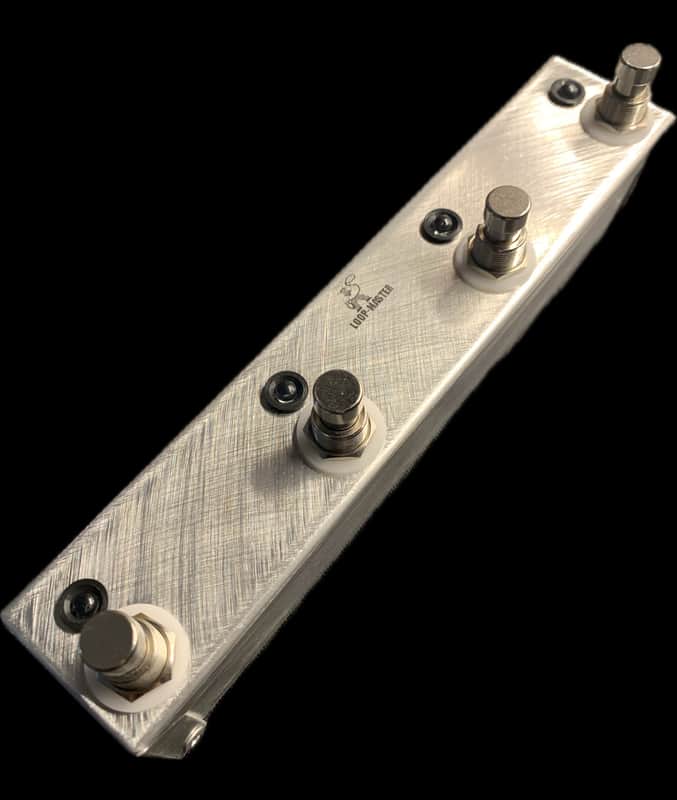 Loop-Master ABCDY Selector Pedal – 4 Channel Mini Strip Switcher – Made in USA image 1
