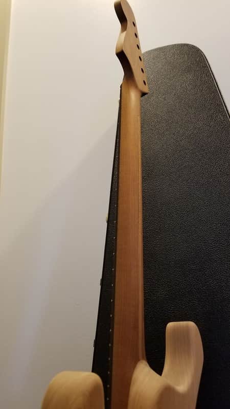 Musikraft Warmoth USACG Custom Roasted Strat 24 Fret Set Neck 25.5