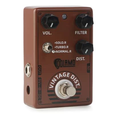 Dolamo D-11 Vintage Distortion Guitar Effect Pedal True Bypass,price include the import duty for US buyer image 2