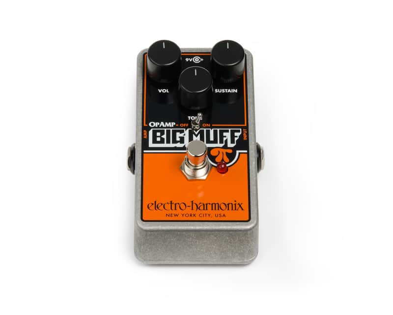 Electro-Harmonix Op Amp Big Muff Pi Reissue - Black/Orange image 1
