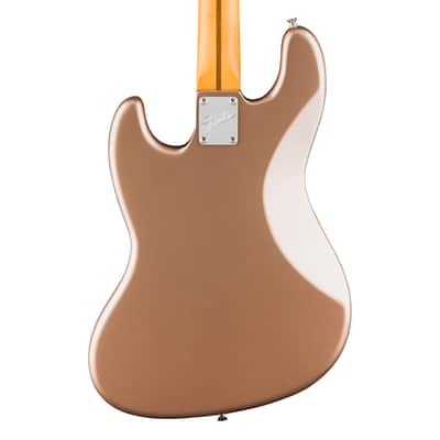 Fender American Professional Classic Jazz Bass - Faded Firemist Gold image 7