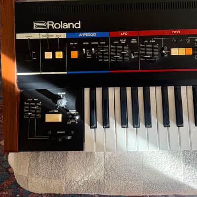Roland Juno-60 61-Key Polyphonic Synthesizer 1982 - 1984 - Black image 4