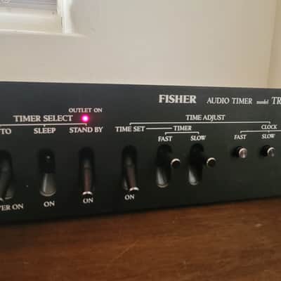 Vintage Fisher TR-7000 Audio Timer Rack Mount Hi-Fi Component Working Fluorescent Display image 3