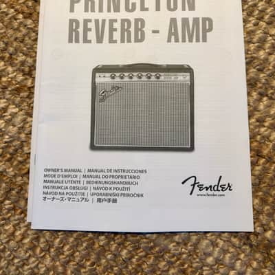 Fender '68 Custom Princeton Reverb-Amp 12-Watt 1x10" Guitar Combo 2013 - Present - Black image 9
