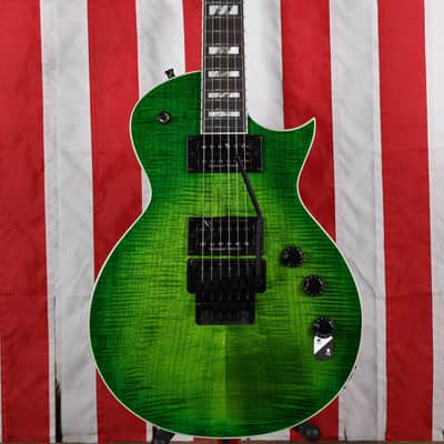 ESP LTD AS-1 FR Alex Skolnick Signature - Lime Burst image 1