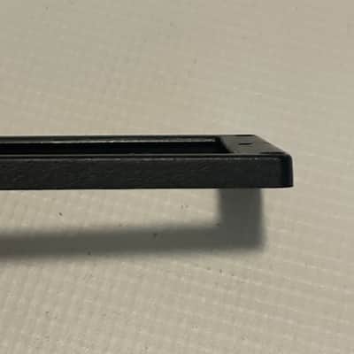 1980's Charvel Jackson Import Model Series Black Oversize Humbucker Pickup Mounting Ring image 6