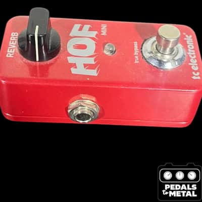 TC Electronic Hall of Fame V1 Mini Reverb 2013 - 2020 - Red - X17954 image 4