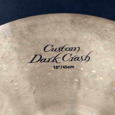 Zildjian 18" K Custom Dark Crash Cymbal 1995 - Present - Traditional image 2